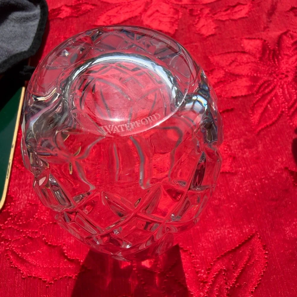 Vintage Waterford Crystal Lismore Vase 6”